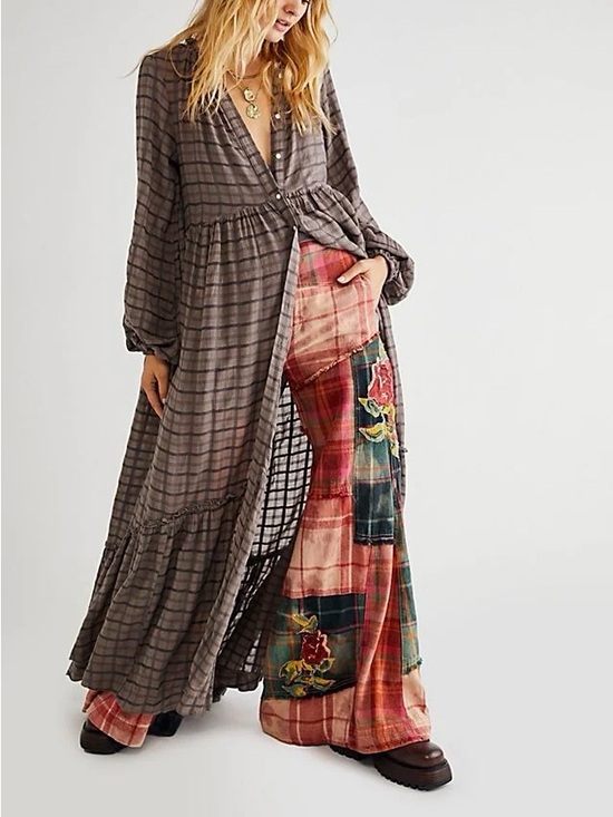 Free People Dresses & Skirts - NWT Free People Edie Button-Up Maxi Dress
